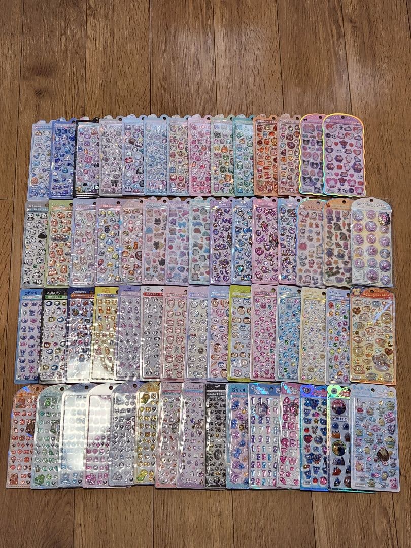 ボンボンドロップシールうるちゅるプチドロップコットンパフィー まとめ売り