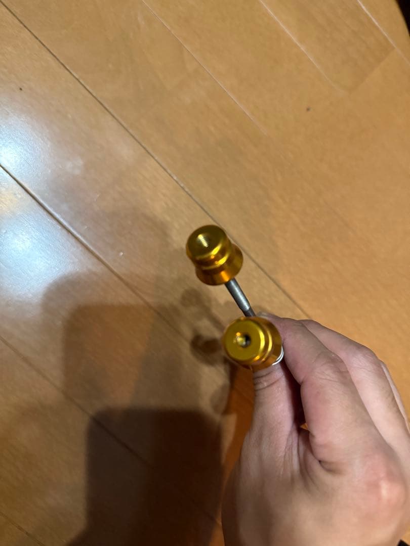 ringle チタンクイックリリース　ゴールド　セット　90s 希少品！