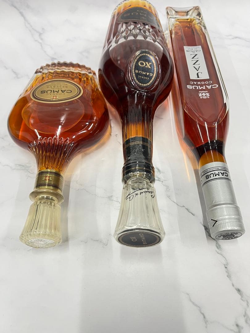 CAMUS カミュ　COGNAC コニャック　ブランデー　3本セット　まとめ売り