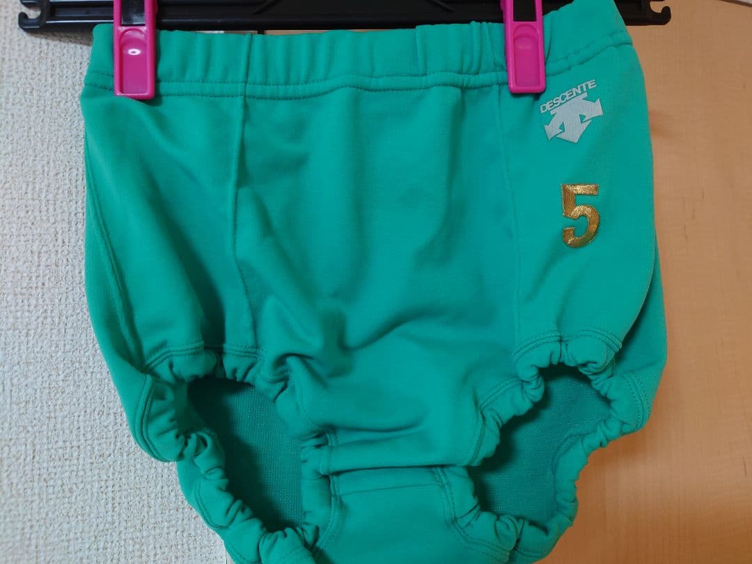 タグ無し未使用 デサント DSP-78W バレーボール ブルマ 刺繍 レア色