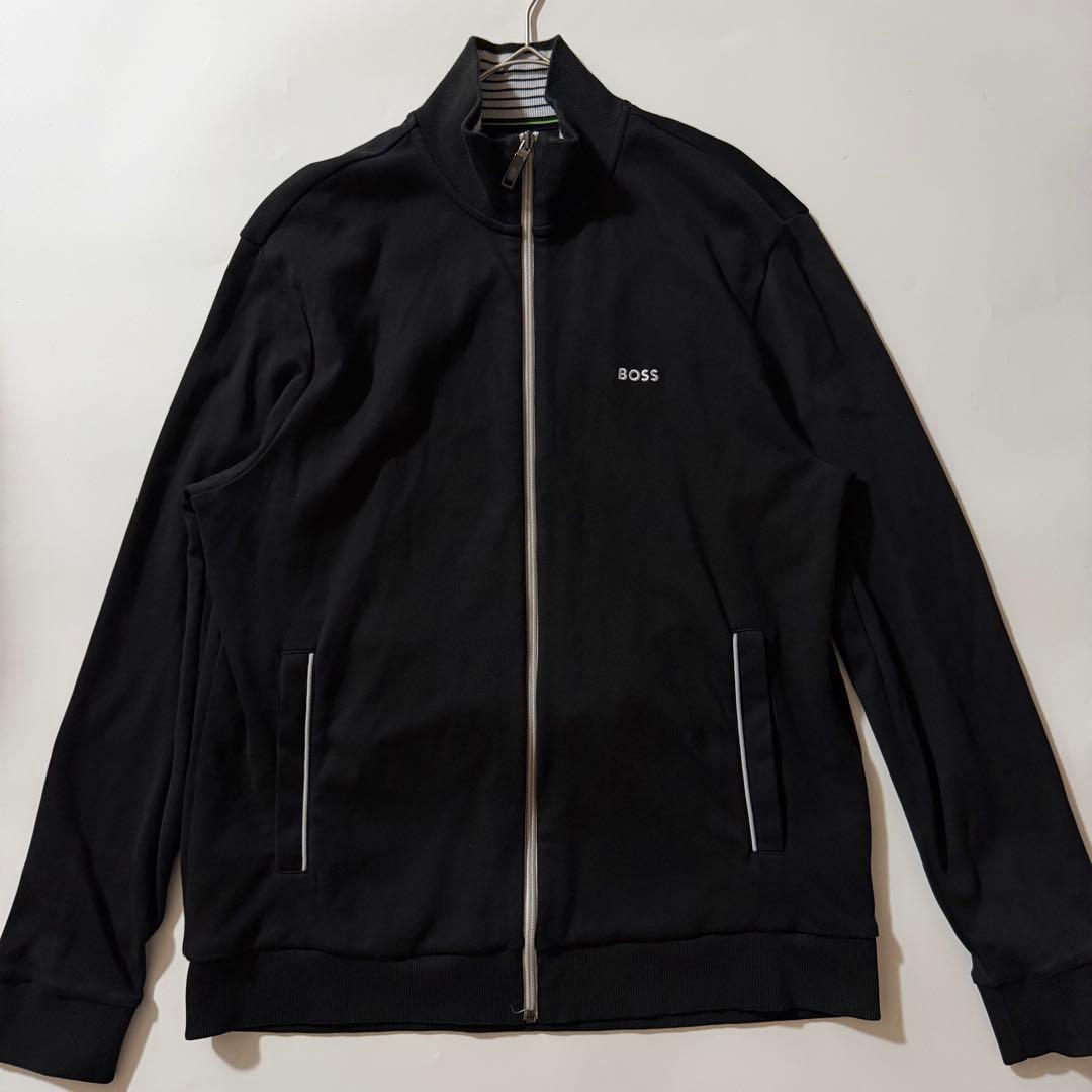 XXL✨️HUGO BOSS ジャージセットアップ ロゴ刺繍 大谷翔平 ブラック