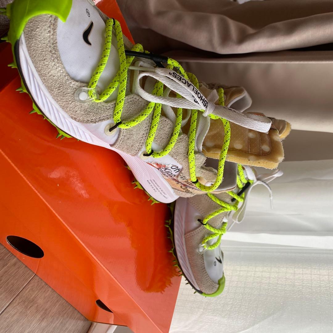 オフホワイトX ナイキズーム テラ キガー5 Off-whiteXNike