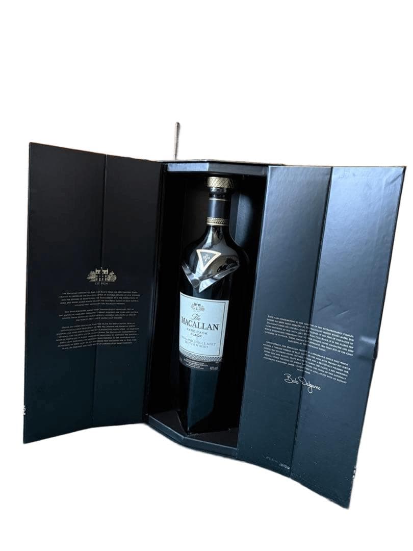 新品◆マッカラン レアカスク・ブラック 箱つき J901