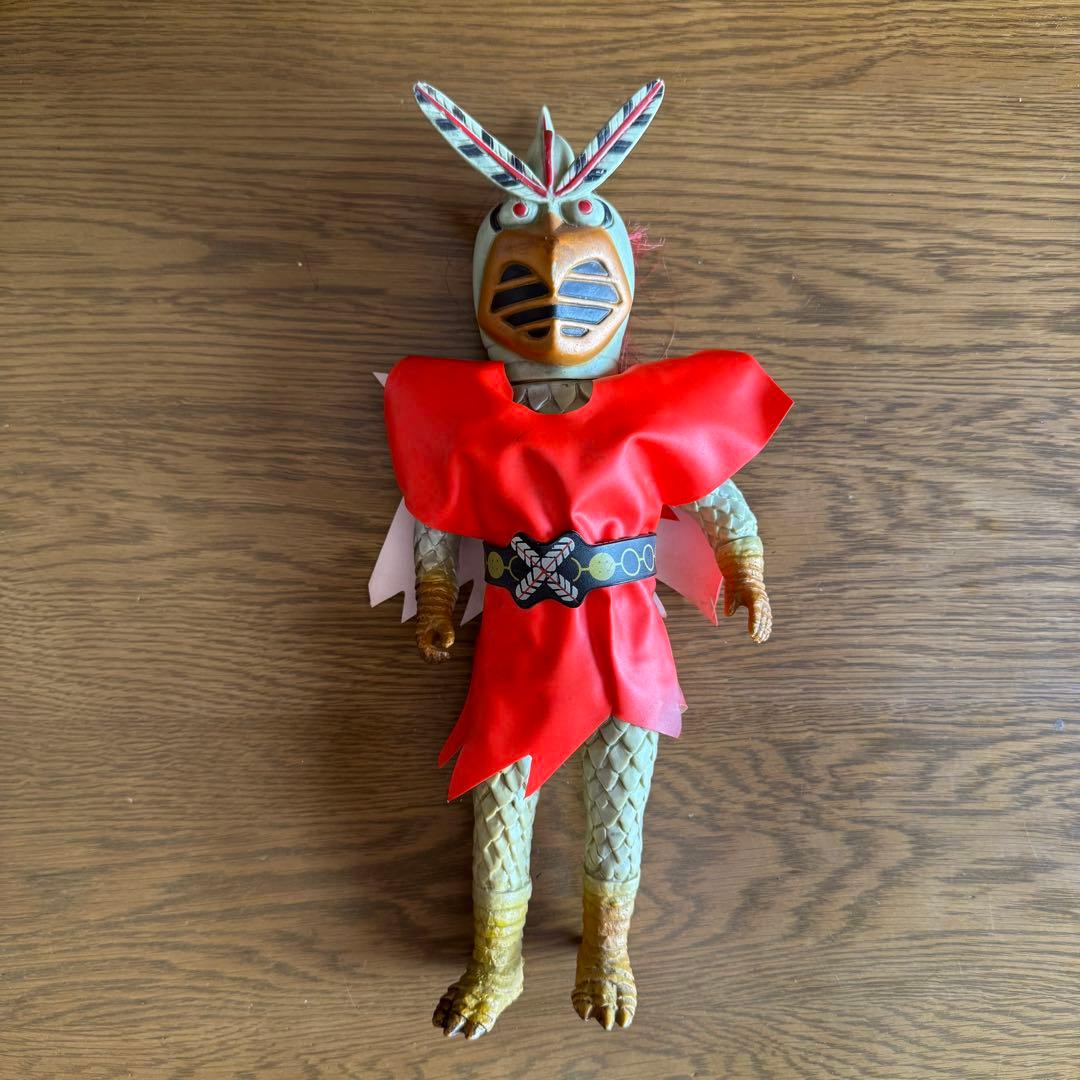 【当時物】変身忍者嵐 ソフビ 26cm バンダイ