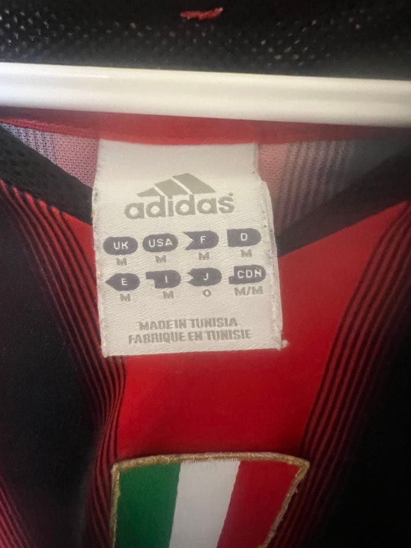 正規品】コスタクルタ名前無しACミラン 04/05 サッカーユニフォーム 長袖