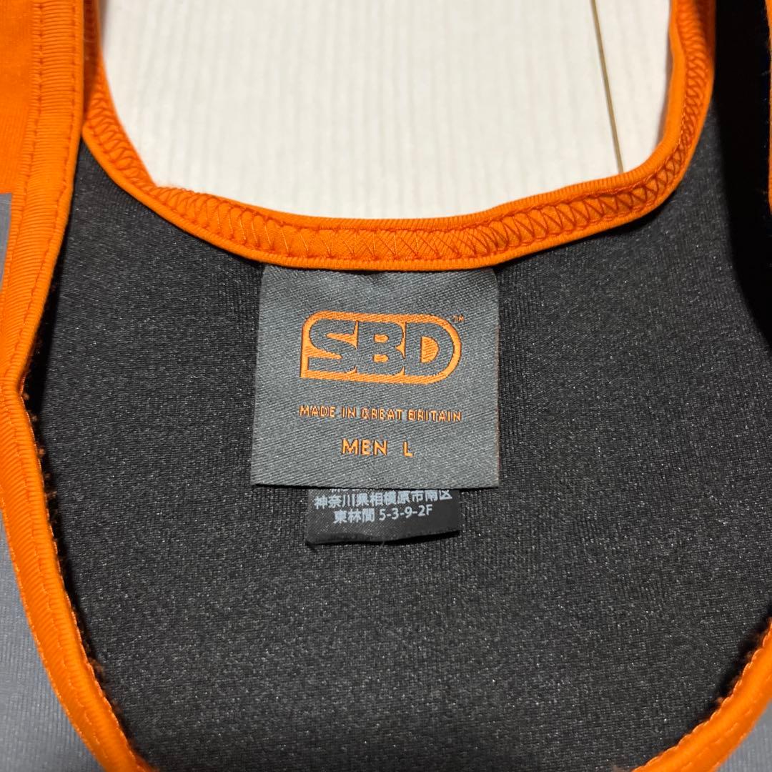 SBD シングレット　forge オレンジ　Lサイズ
