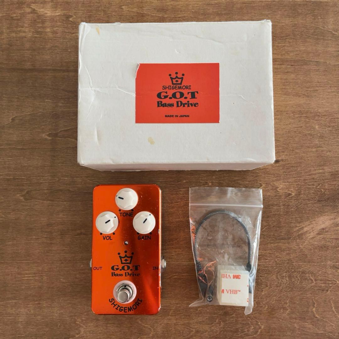【激レア】SHIGEMORI ( シゲモリ ) G.O.T Bass Drive