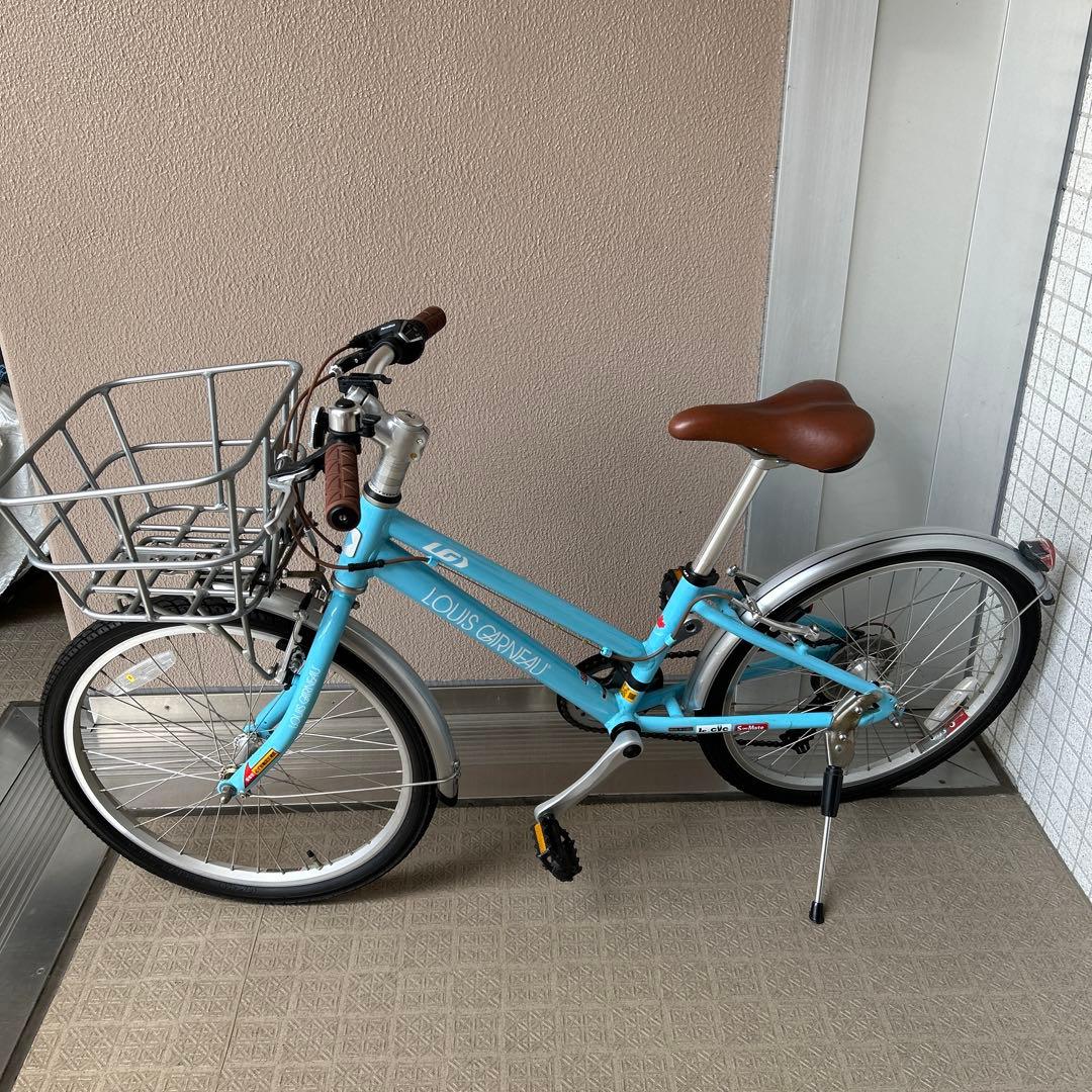 お洒落自転車『LOUIS GARNEAU（ルイガノ）』J22plus 水色