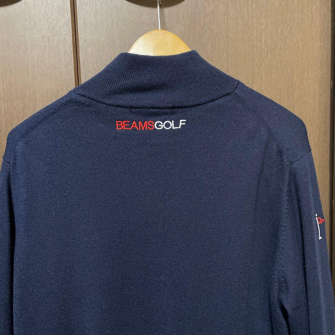 BEAMS GOLF ニットブルゾン