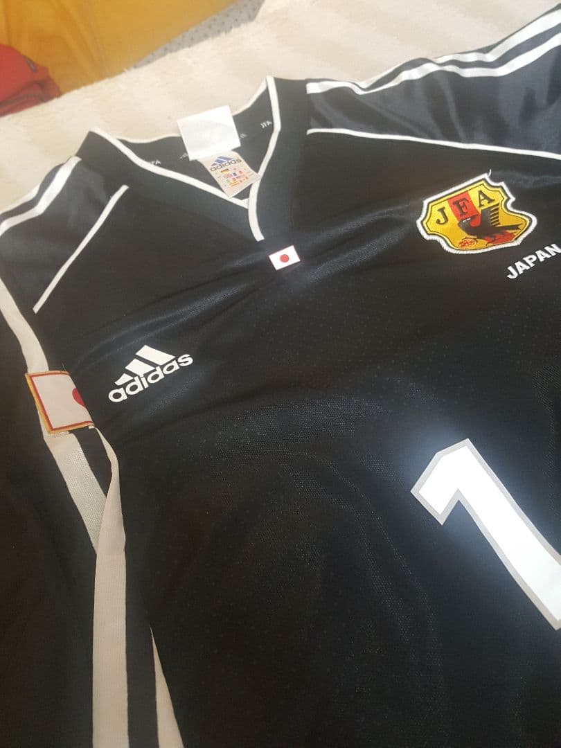 日本代表川口能活のゴールキーパーユニホーム！背番号1正規品です！