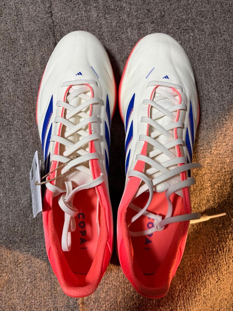 adidas COPA トレーニングシューズ ホワイト/ピンク　30.5cm