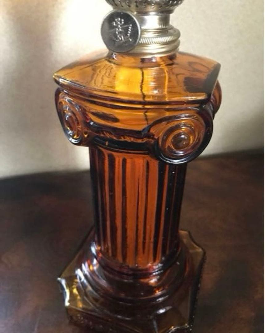 美品　北一ガラス　ランプ　ヴィンテージ　オイルランプ　アルコールランプ