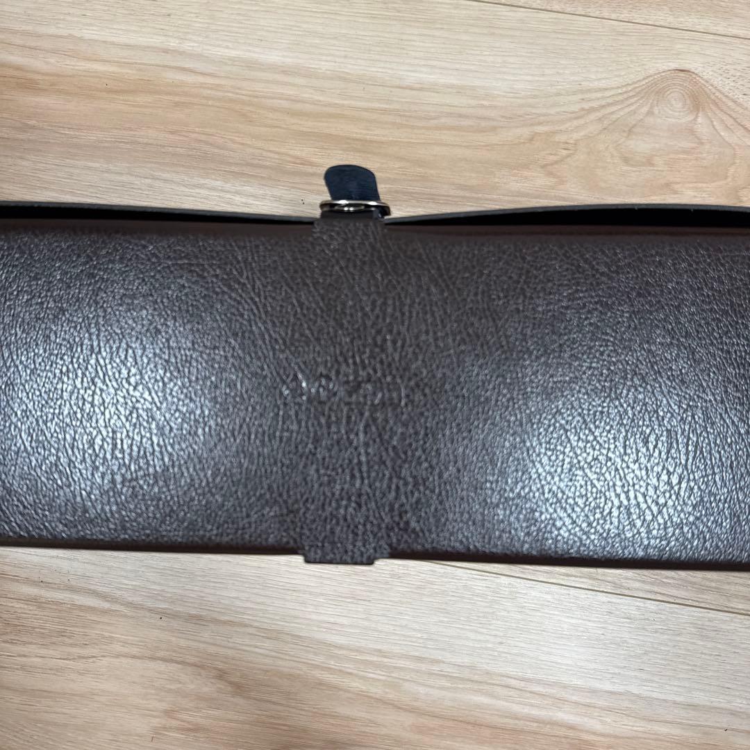 アライア　シューズボックス　ストラップ付き　牛革　収納ケース　alaia