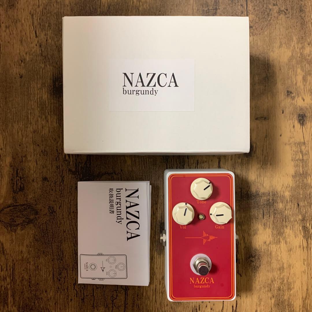 NAZCA burgundy オーバードライブ　エフェクター
