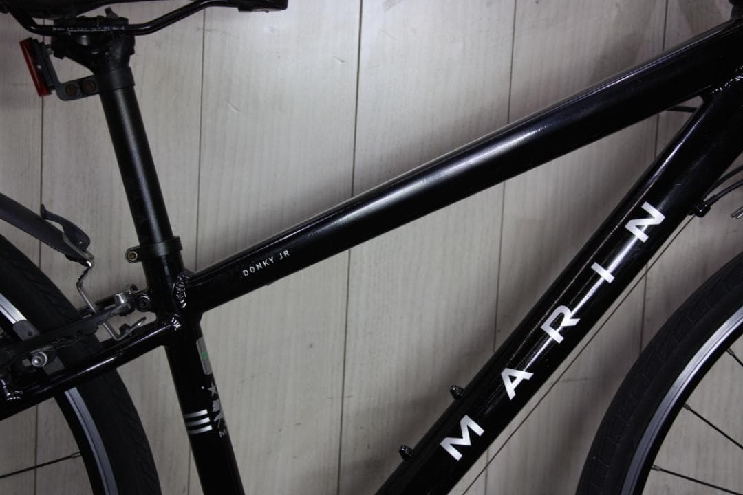 MARIN DONKY JR 700C アルミ 21速 360mm 本格クロス黒