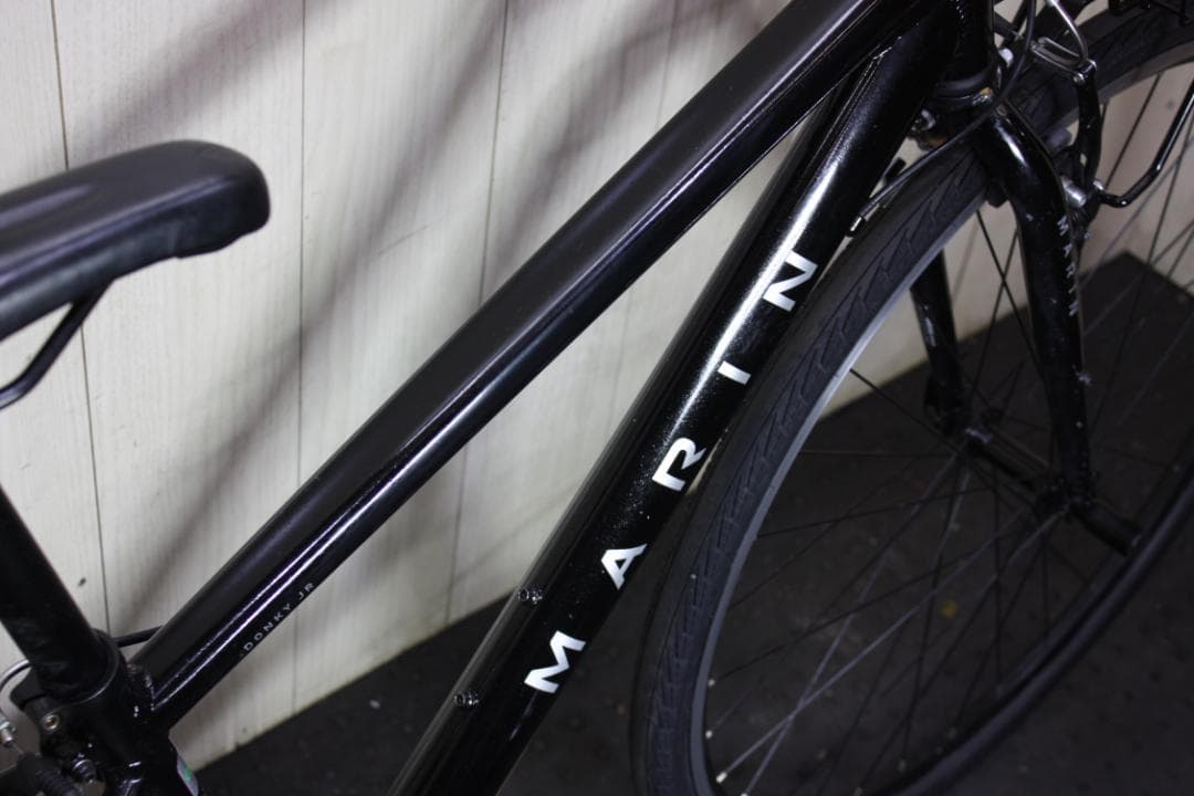 MARIN DONKY JR 700C アルミ 21速 360mm 本格クロス黒