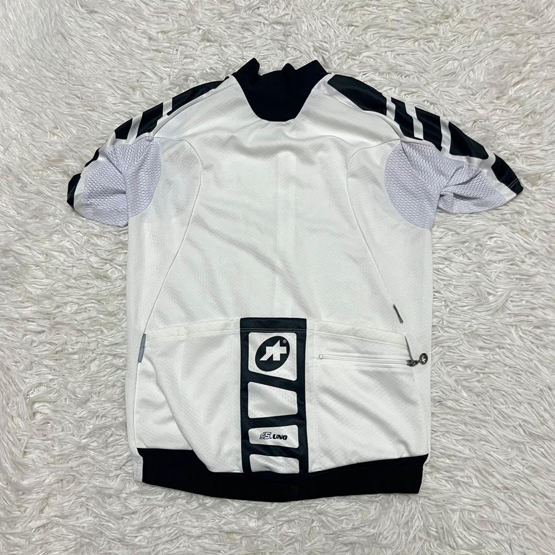 最高級 アソス assos サイクリングウェア 半袖 ホワイト メッシュ 速乾