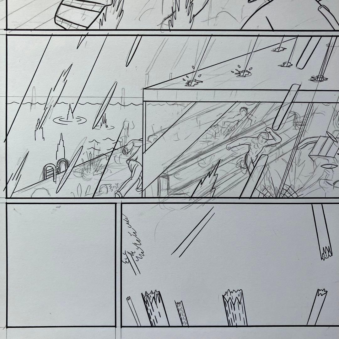 横山裕一　額装原画⑥　yuichi yokoyama