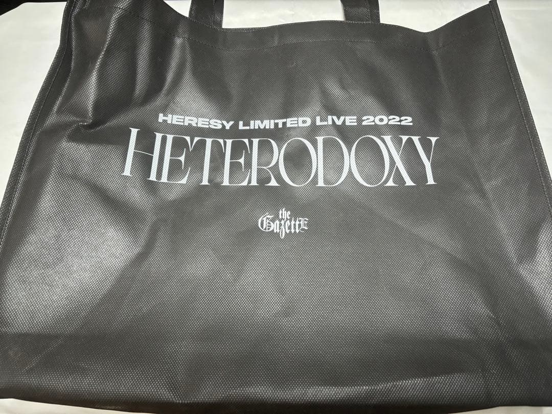 the GazettE 20th 宿泊プラングッズ 4点セット