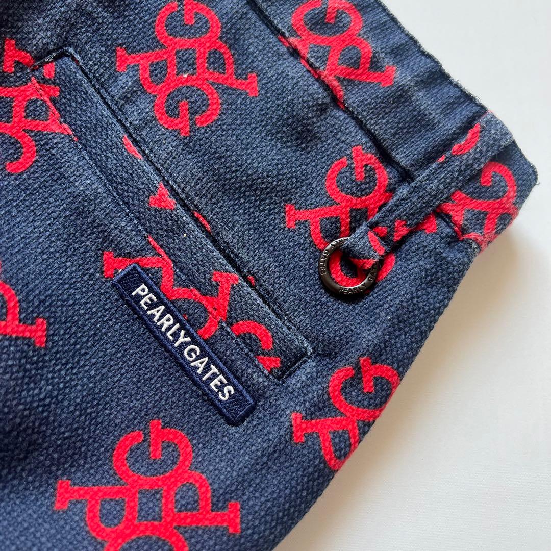 Pearly gates パーリーゲイツ　モノグラム　セットアップ　メンズ　ロゴ