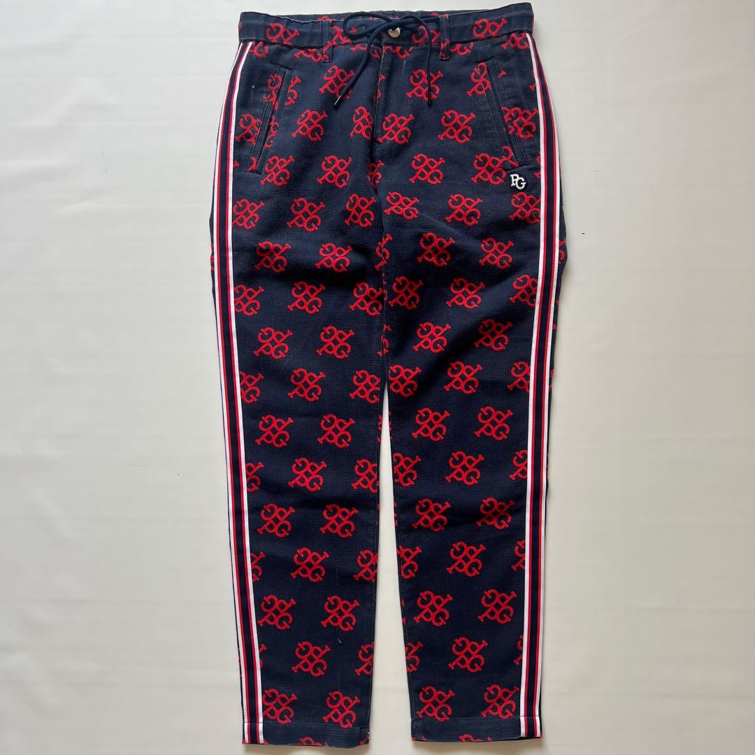 Pearly gates パーリーゲイツ　モノグラム　セットアップ　メンズ　ロゴ