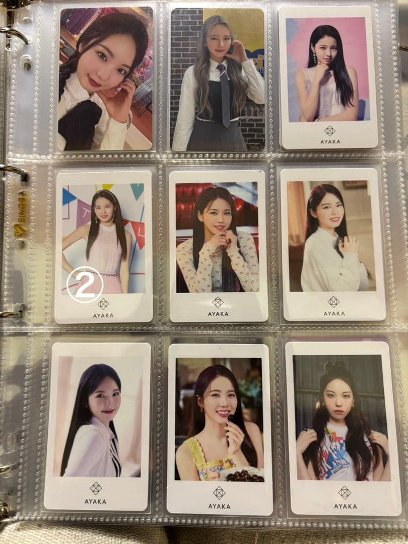 NiziU アヤカ トレカ