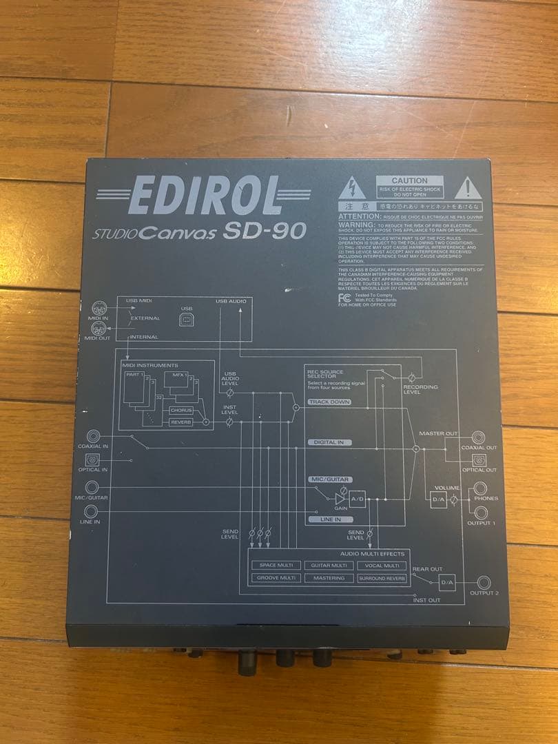 DTM・DAW ROLAND EDIROL STUDIO Canvas SD-90