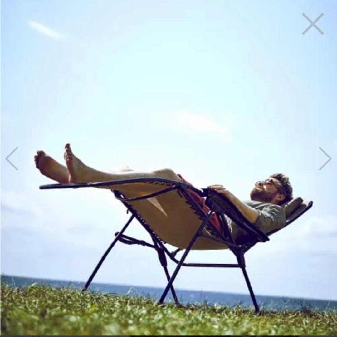 Coleman ベージュ リクライニングチェア　インフィニティチェア