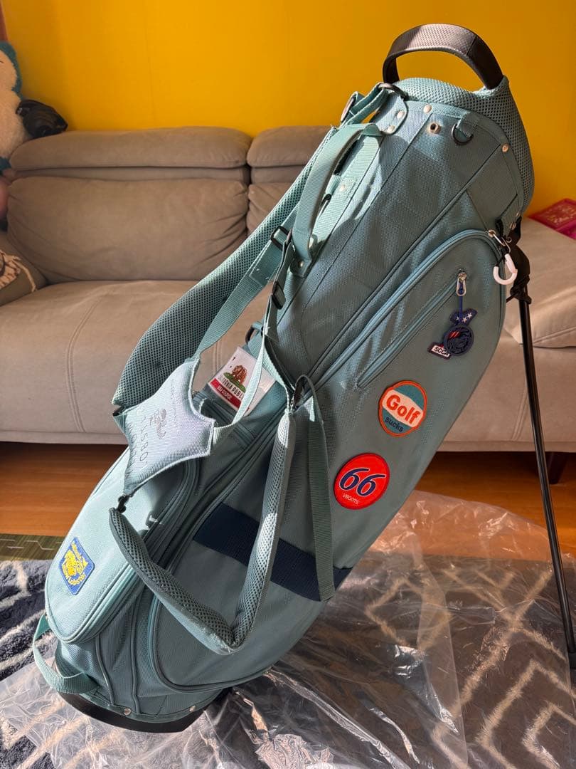 イエローロブスター YELLOW LOBSTER スタンド式キャディバッグ