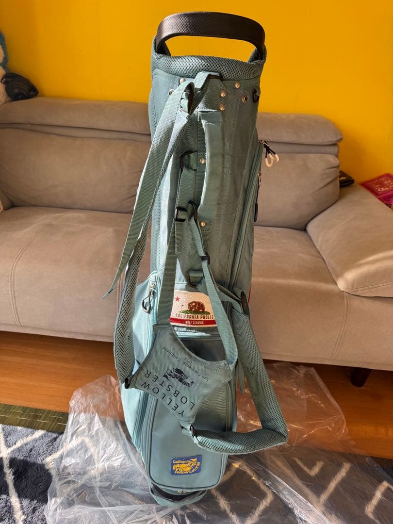 イエローロブスター YELLOW LOBSTER スタンド式キャディバッグ