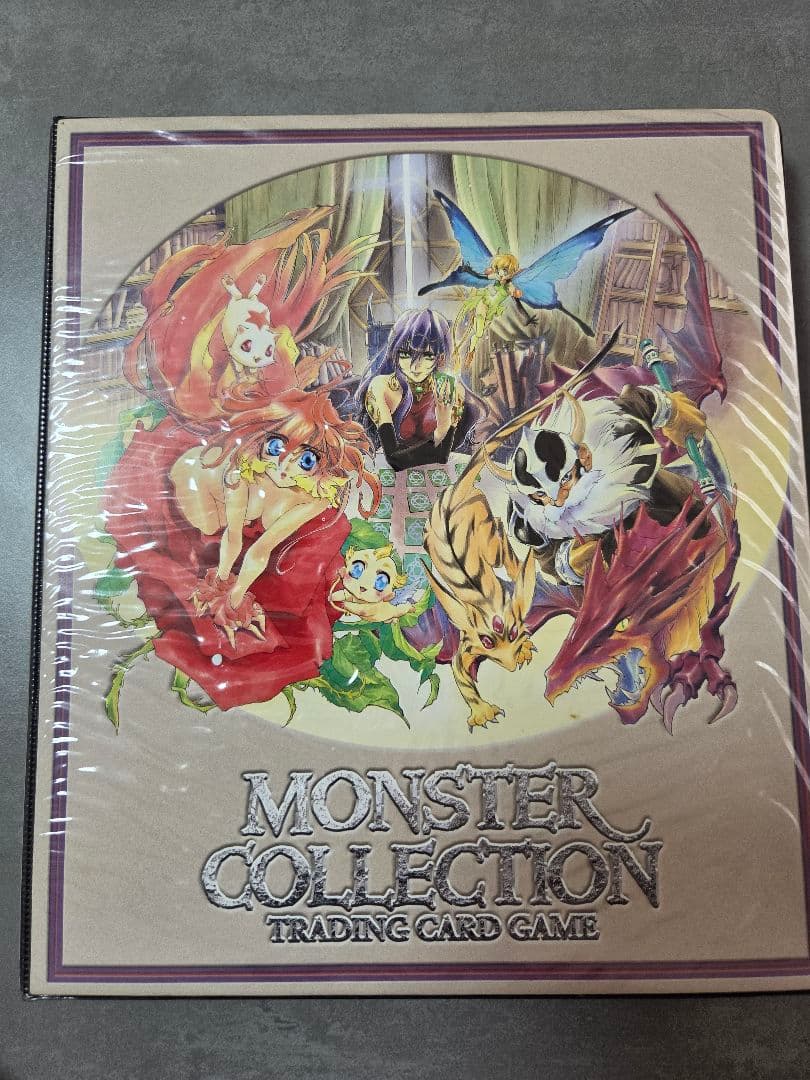 モンスターコレクションTCG 古代帝国の遺産 144種 コンプ 初版 バインダー