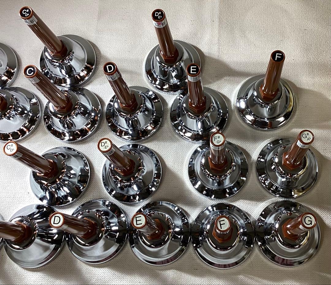 ミュージックベル　21音　シルバー