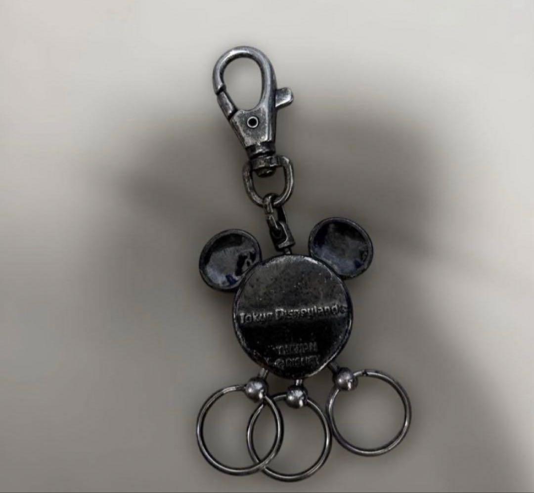 廃盤 ディズニー公式 ミッキー 多連キーリング ヴィンテージ 当時物 希少