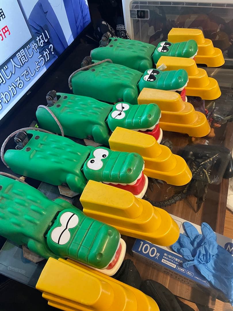 ワニワニパニック　ufoキャッチャー　ワニ　フィギュア