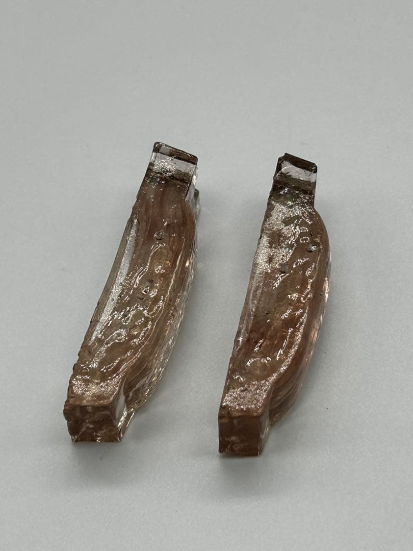 ガラスの戸車　レトロ瓶　ガラス　ペロペロ