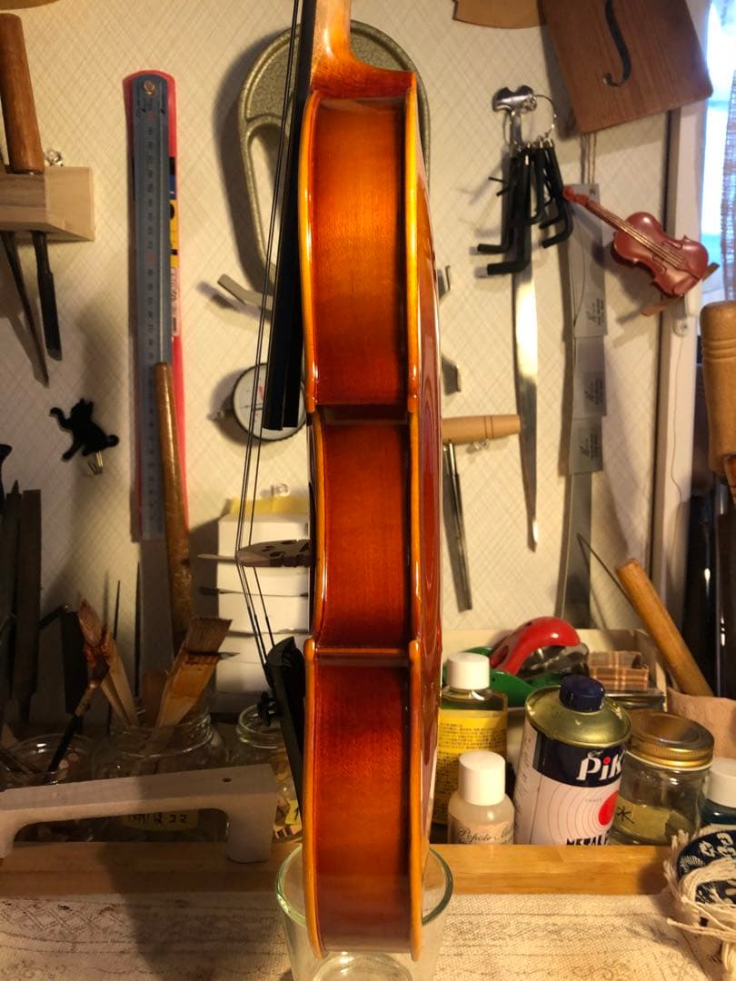 【駒&魂柱調整済】Suzuki分数バイオリンNo210 1/2 2018