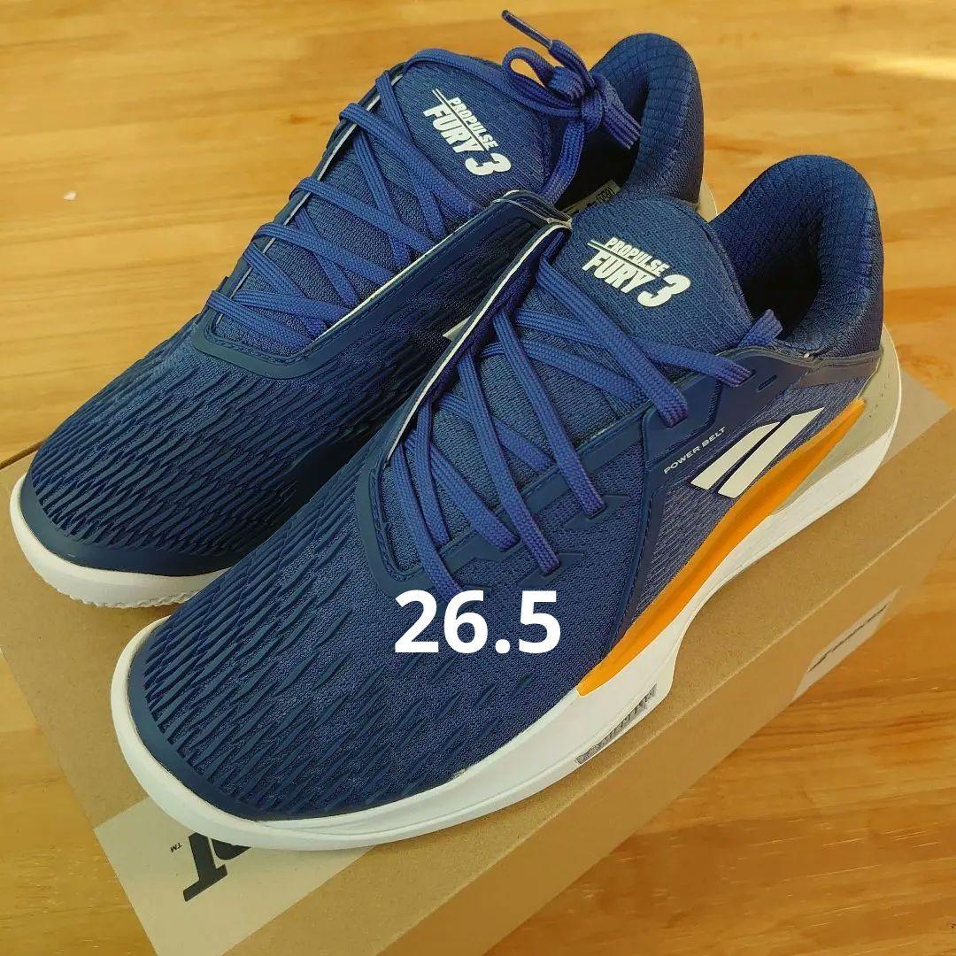 未使用　バボラテニスシューズ PROPULSE FURY 3　オムニクレー
