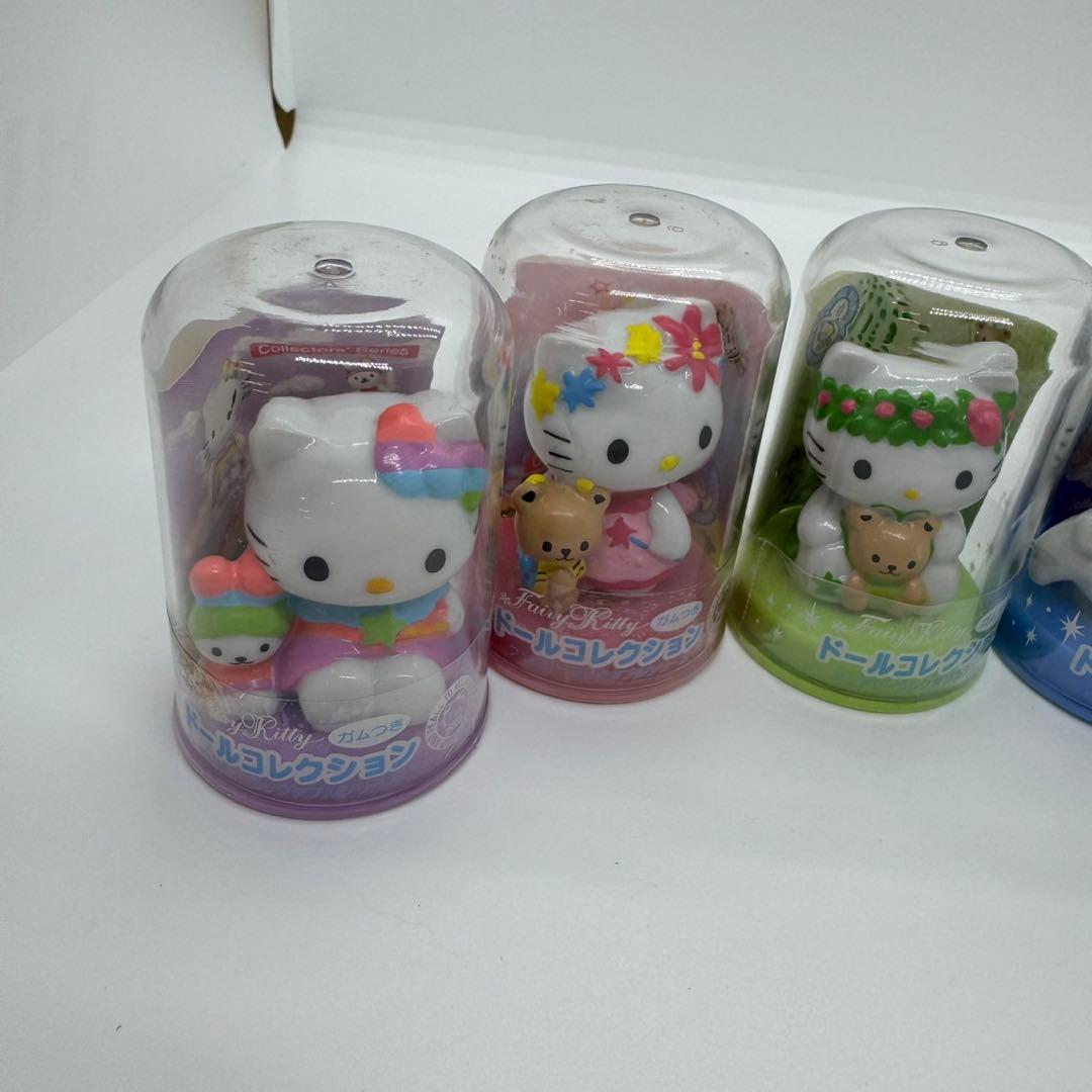 未使用 ハローキティ陶器 ドールコレクション フェアリー 6点