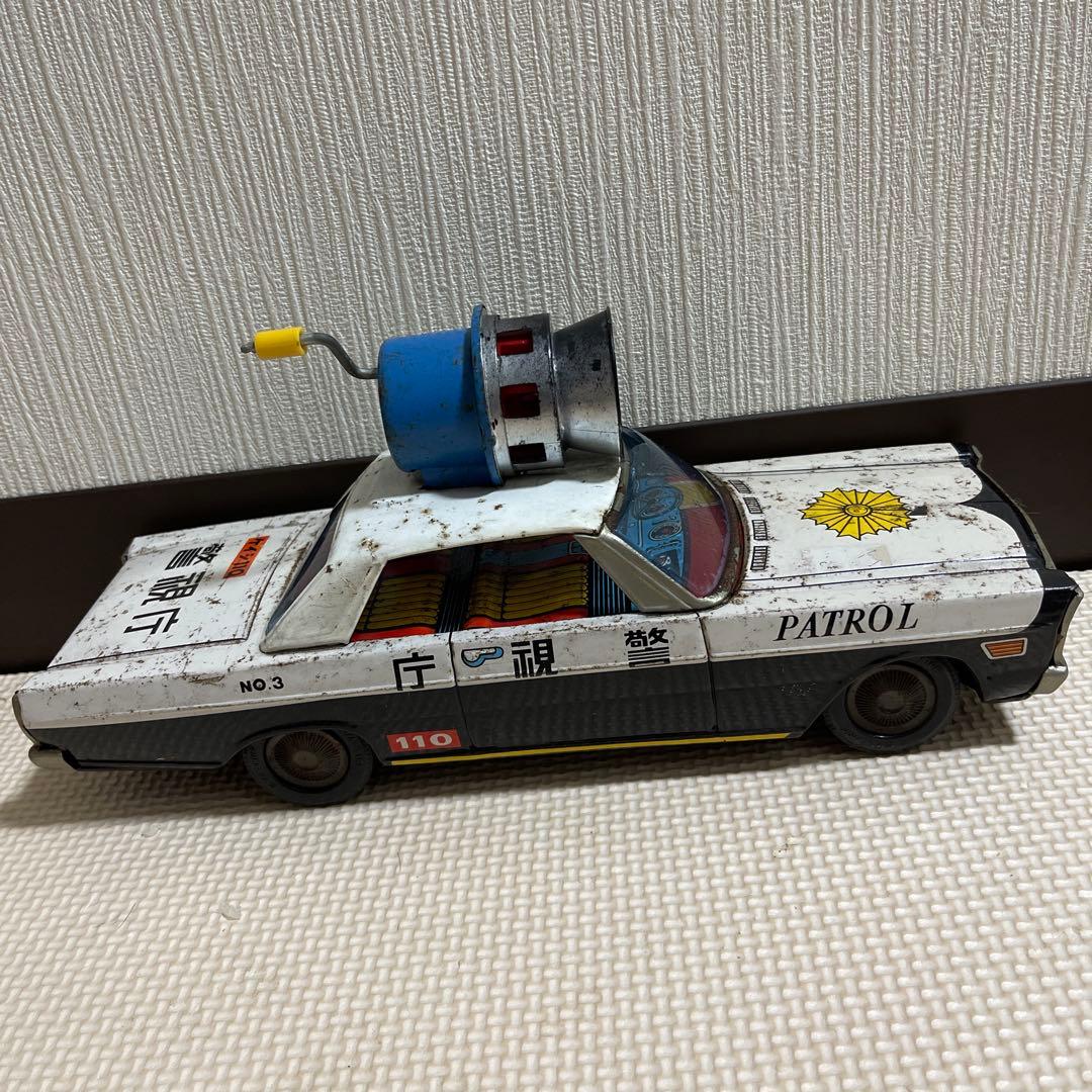ブリキのおもちゃ　パトカー　野村トーイ　初期