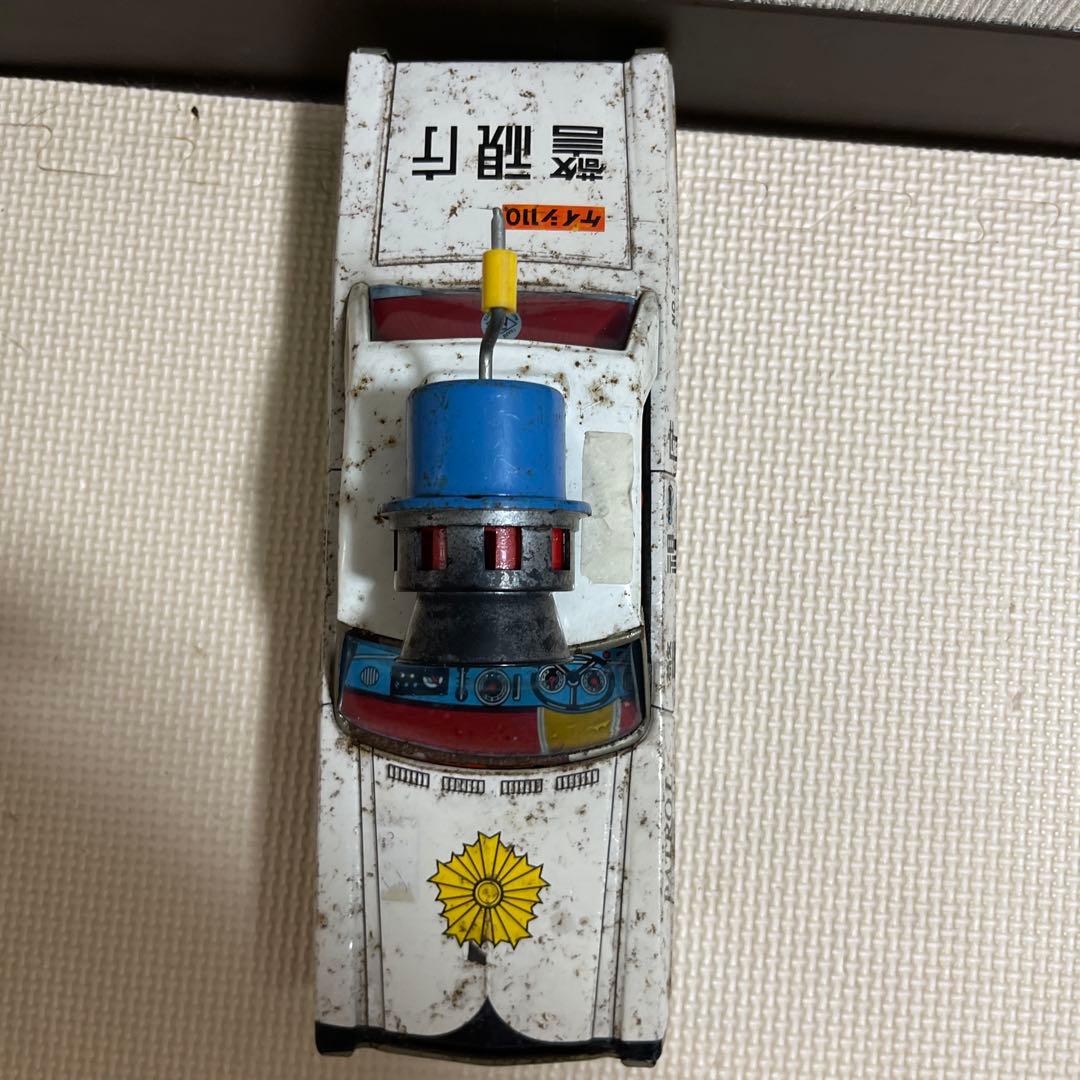 ブリキのおもちゃ　パトカー　野村トーイ　初期