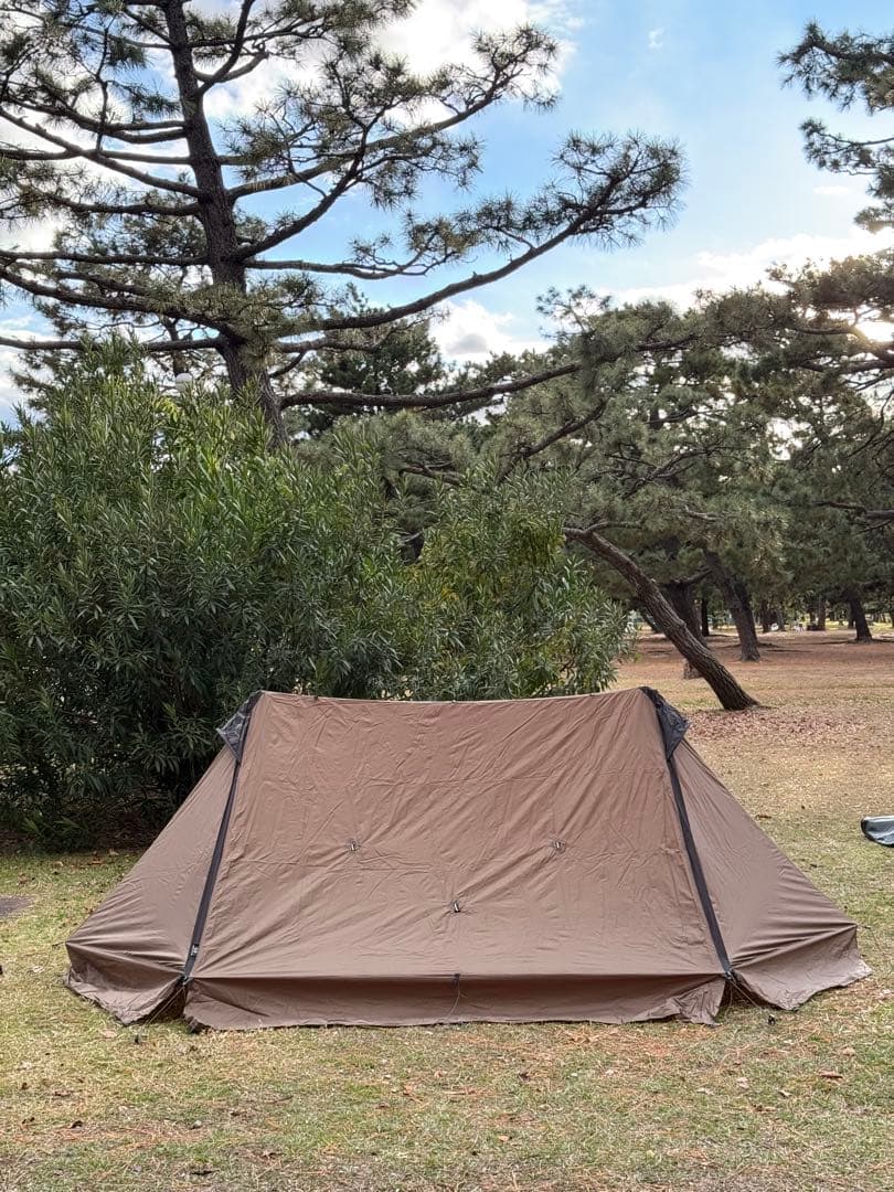 パーゴワークス ニンジャシェルター ダークベージュ＋ニンジャスティック