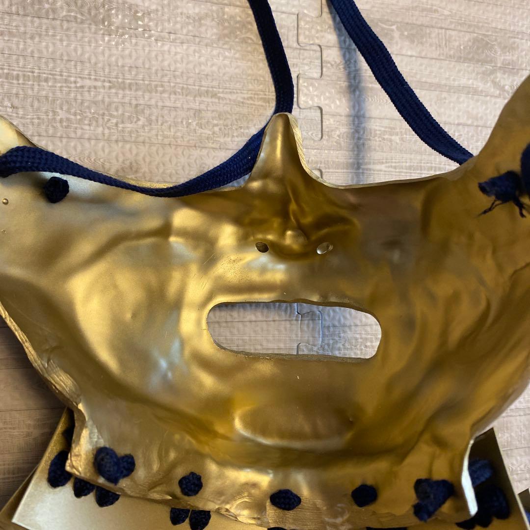 【着用可能】手作り　武具　鎧兜　甲冑　等身大　半頬　面頬　mempo mask