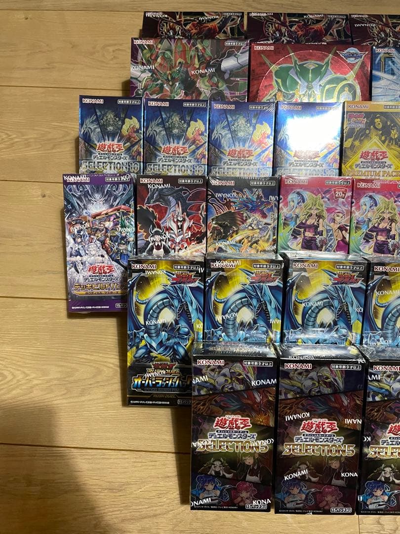遊戯王OCG シュリンク付 未開封28BOX オーバーラッシュパック 他
