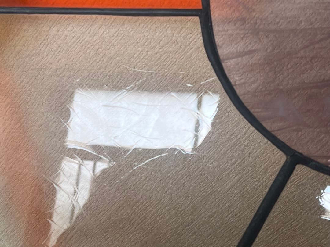 36 ステンドグラス レトロ ステンドガラス オブジェ ディスプレイ 店舗什器