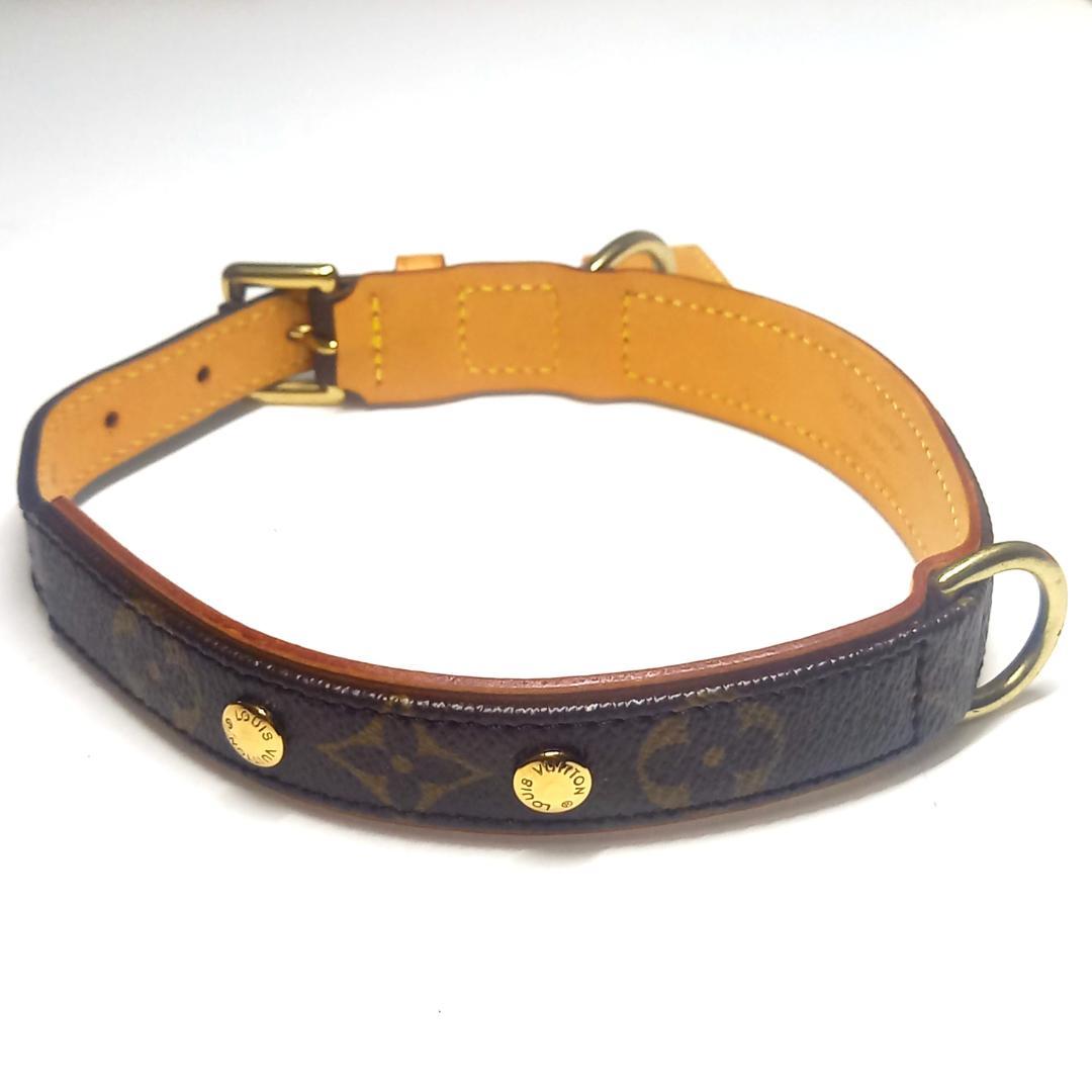 良品 ルイヴィトン 首輪 ドッグ・カラー 中型犬 ペット コリエバクスターMM