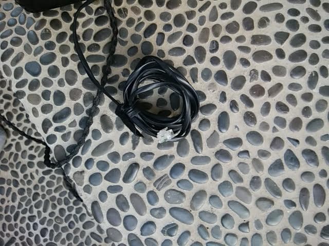 アンティーク ベルギー製 RTT 56　ダイヤル式黒電話