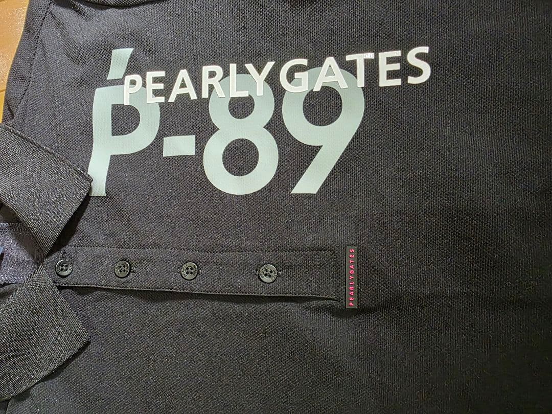 値下値下！！　PEARLY GATES P-89 ブラック シャツ サイズ5