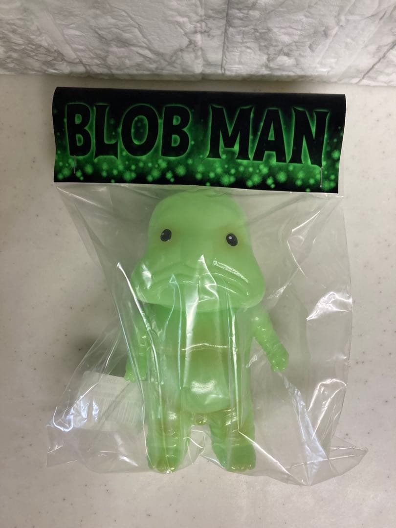 【新品未開封】ブロブマン 限定10 暗黒エンターテイメント インディーズソフビ