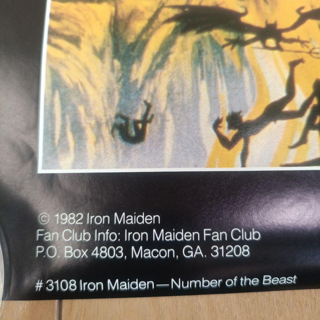 IRON MAIDEN ポスターThe Number of the Beast