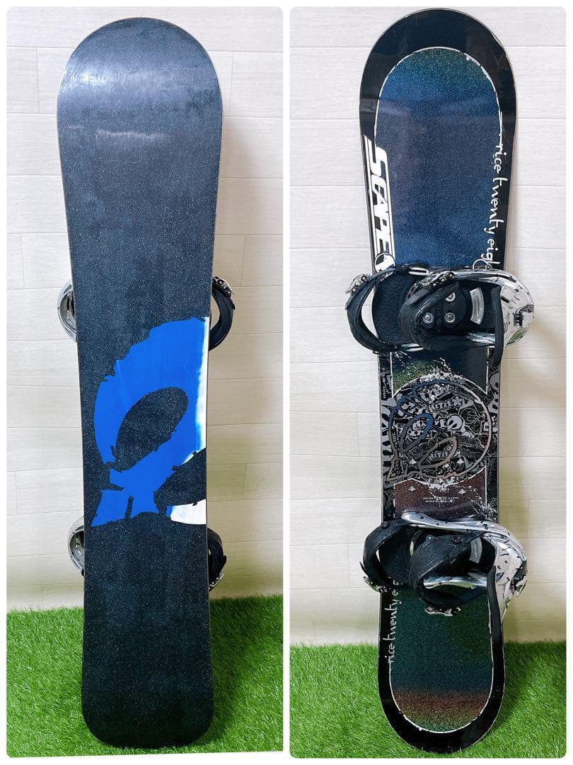 28【メンズ3点】ライス 28 146cm バートン　ケーツー　24cm スノボ